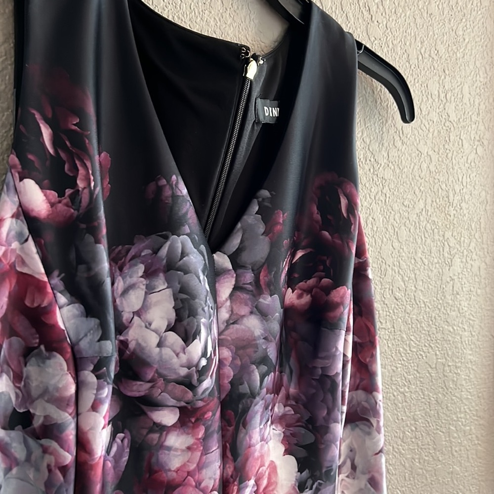DKNY Floral A line Dress size 10
